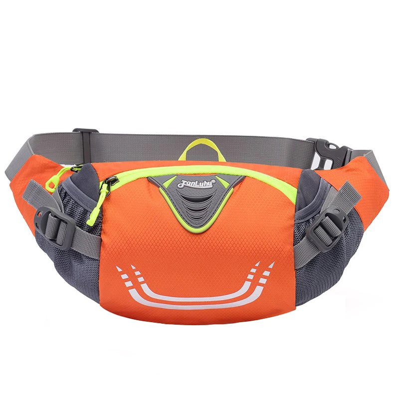 Outdoor Waist Bag for Bike Riding, Cycling, Running, Fishing, Hiking - Fanny Pack with Water Bottle Pocket for Sports and Fitness