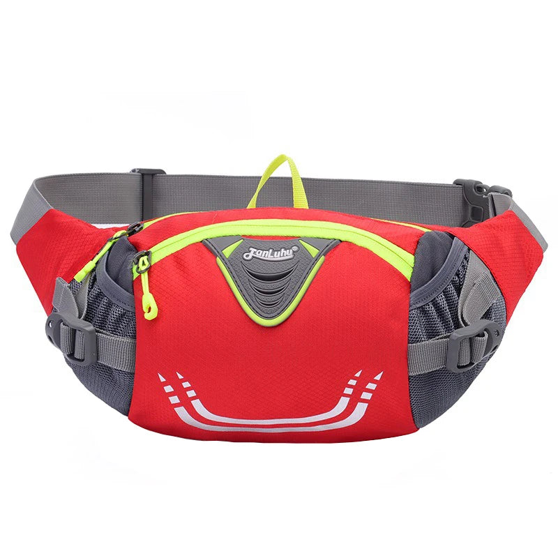 Outdoor Waist Bag for Bike Riding, Cycling, Running, Fishing, Hiking - Fanny Pack with Water Bottle Pocket for Sports and Fitness