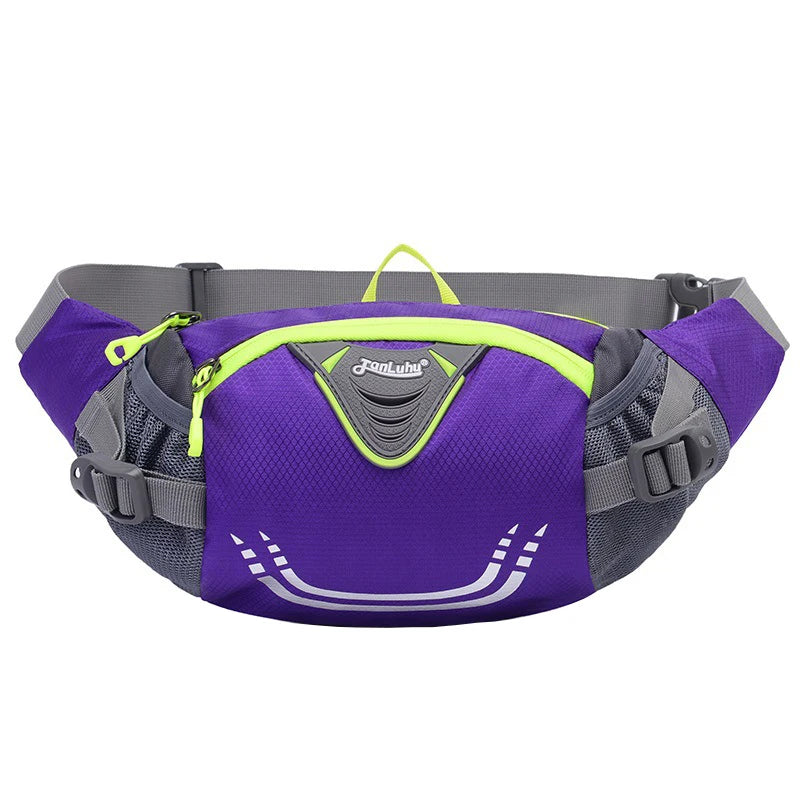 Outdoor Waist Bag for Bike Riding, Cycling, Running, Fishing, Hiking - Fanny Pack with Water Bottle Pocket for Sports and Fitness
