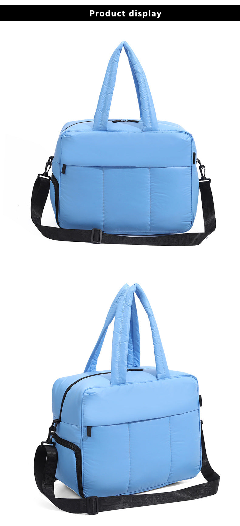 Large Capacity Duffel Bag for Women – Multifunctional Shoulder Bag with Dry Wet Separation for Travel