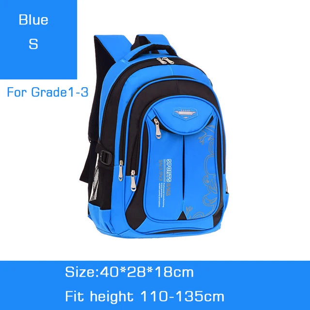 School Backpack for Boys - Kids Teenager Bookbag, Durable School Bag, Stylish Backpack for Primary School