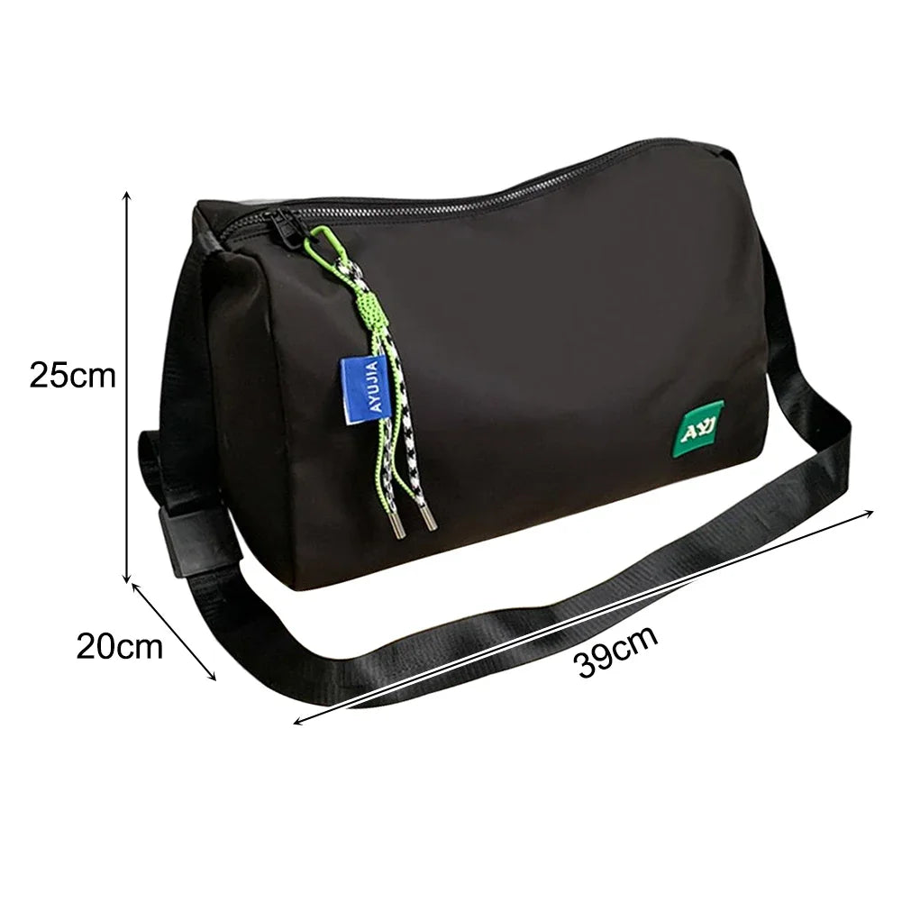 Expandable Duffle Bag - Large Capacity Collapsible Trolley Bag with Dry-Wet Separation for Business Trips