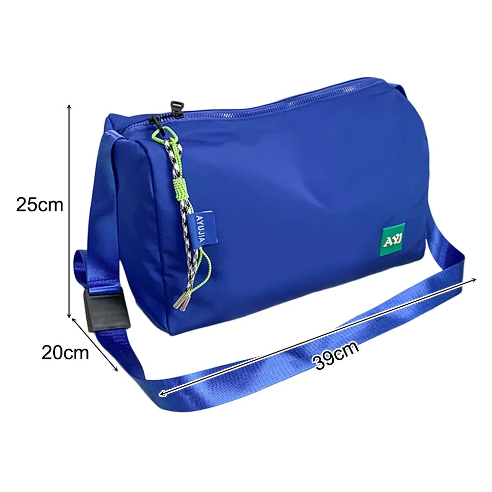 Expandable Duffle Bag - Large Capacity Collapsible Trolley Bag with Dry-Wet Separation for Business Trips