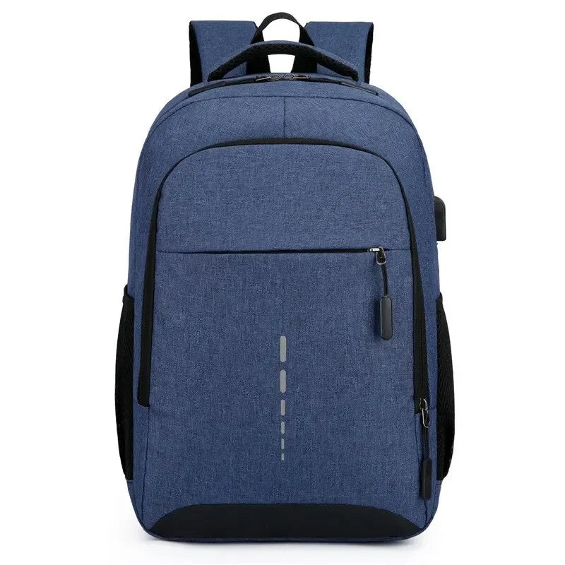 Men's Large Backpack - Simple Fashion Travel Bag for Students and Commuters