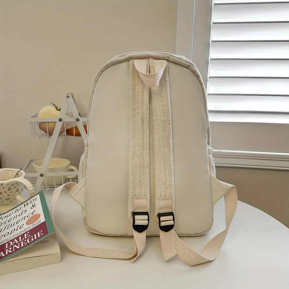 Backpack, Women's New Versatile Backpack, Student Travel Backpack, Commuting Large Capacity Backpack