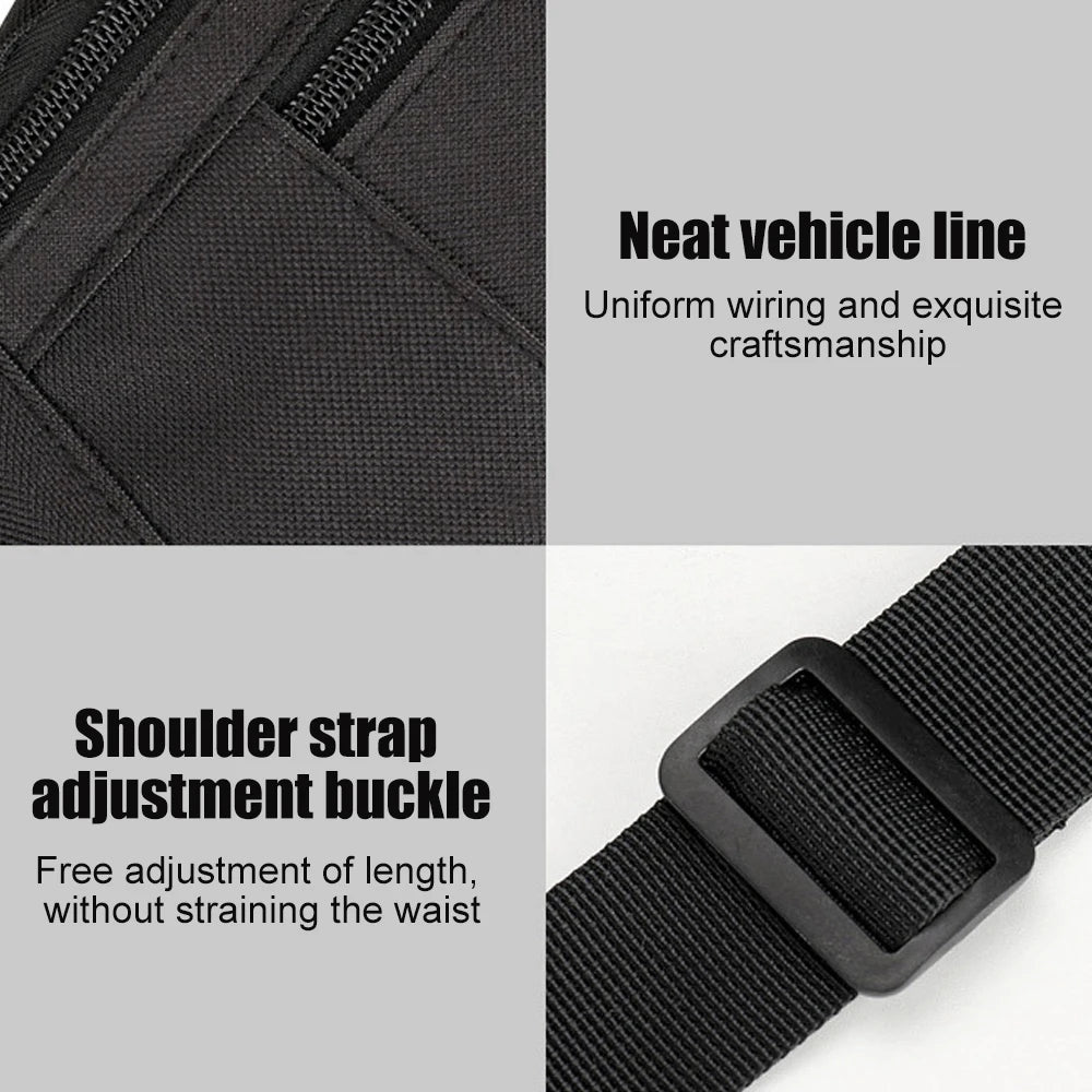 Men & Women Fanny Pack for Travel, Crossbody Waist Bag Pack, Belt Bag for Walking, Running, Hiking, Cycling, Easy Carry Any Phone, Wallet