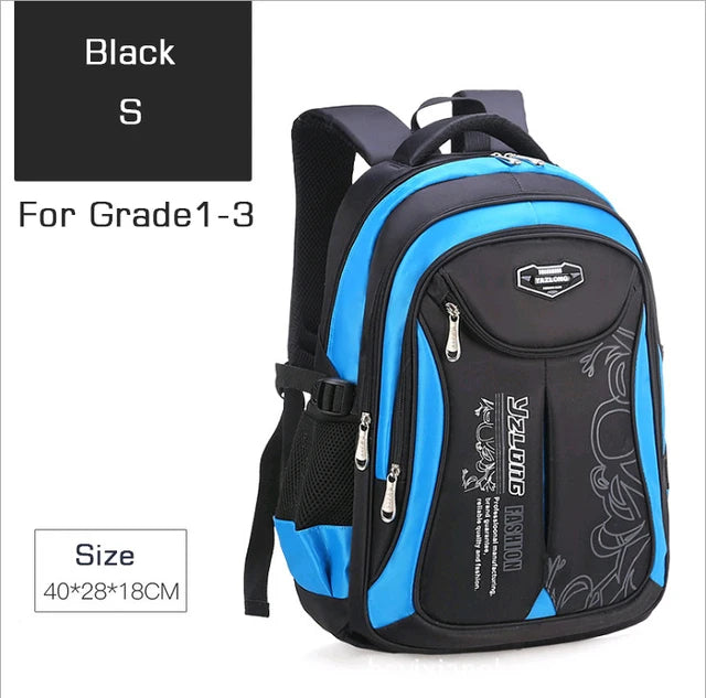 School Backpack for Boys - Kids Teenager Bookbag, Durable School Bag, Stylish Backpack for Primary School
