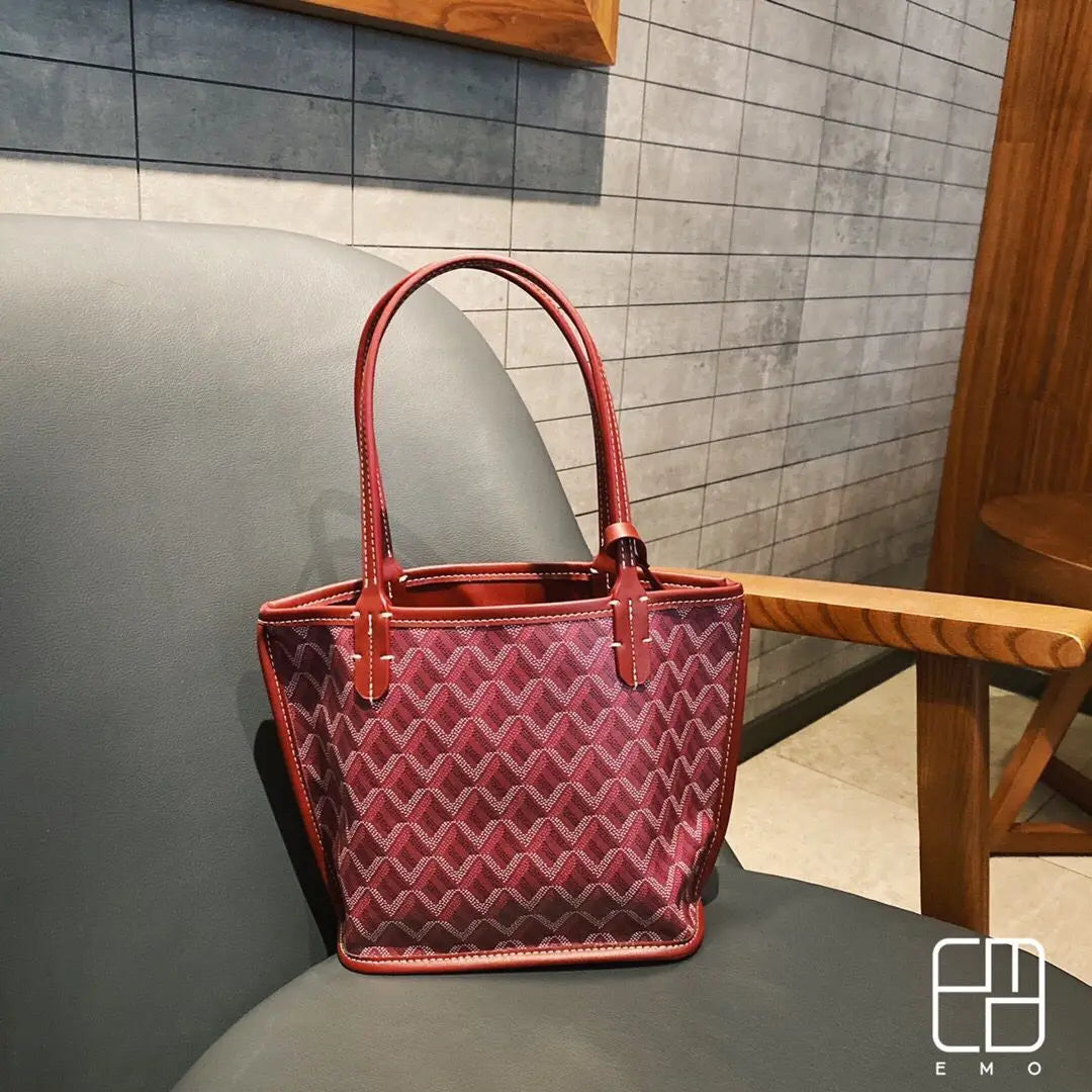 large capacity tote bag A+++++ little bag one shoulder handbag double sides leather mini Mummy shopping bag