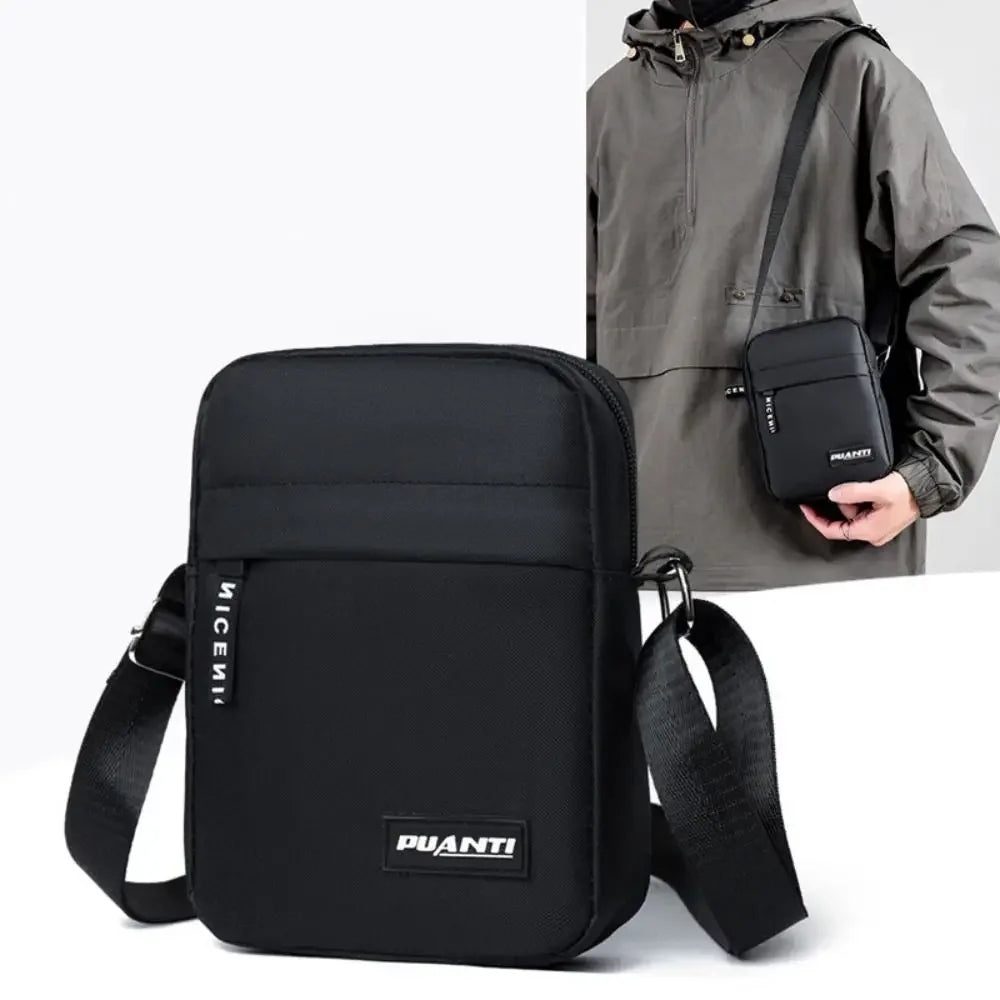 Multi-Function Crossbody Bag for Men - High Quality Nylon Messenger Bag, Casual Handbag and Shoulder Bag