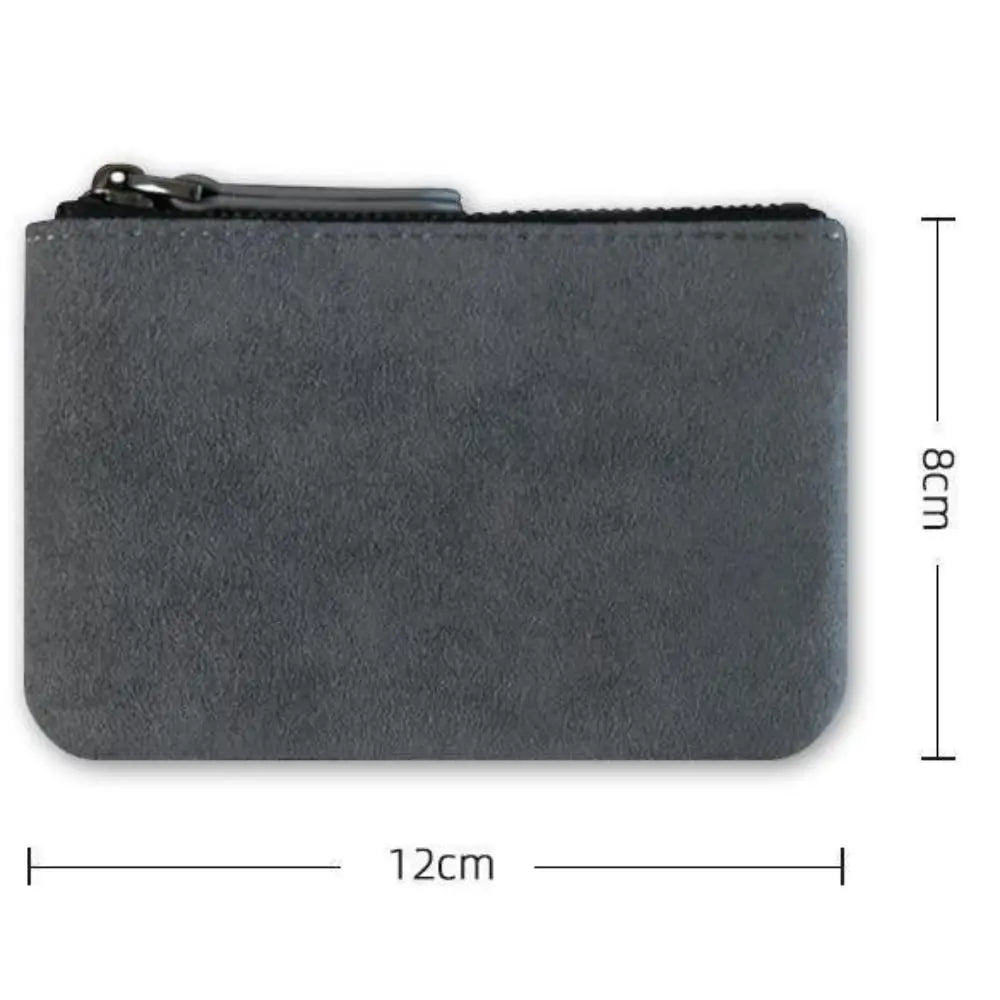 Fashion Mini Wallets - PU Zipper Coin Purses, Card Holders, and Money Bags for Women and Men