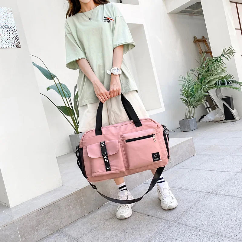 Large Crossbody Duffle Bag - Fashionable Women's Travel Bag & Casual Sport Shoulder Handbag for Quality Luggage