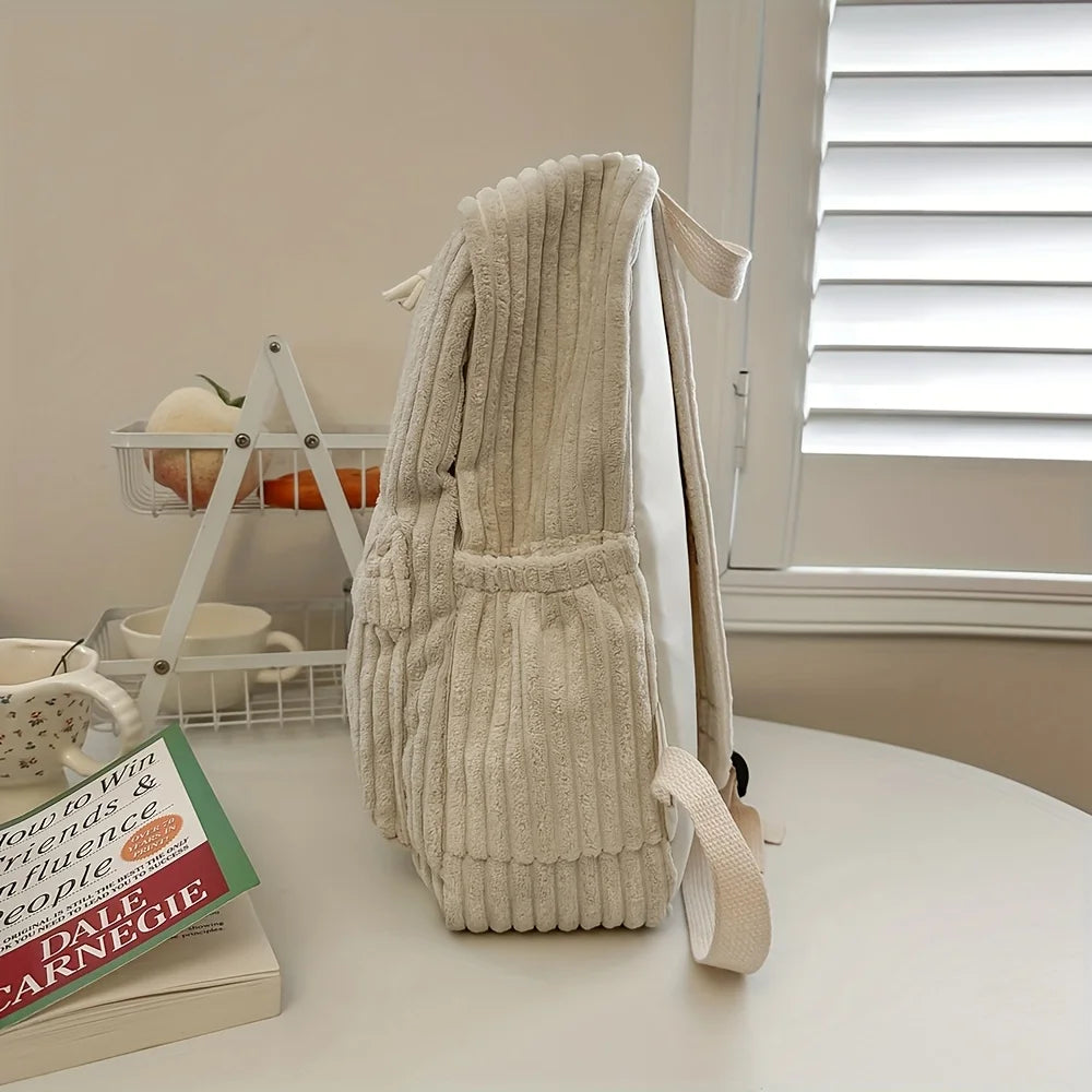 Backpack, Women's New Versatile Backpack, Student Travel Backpack, Commuting Large Capacity Backpack