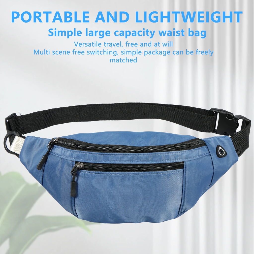 Fanny Packs for Women Men Belt Bag Fashion Waist Packs Lightweight Crossbody Bags Bum Bag for Outdoor Running Hiking Travel