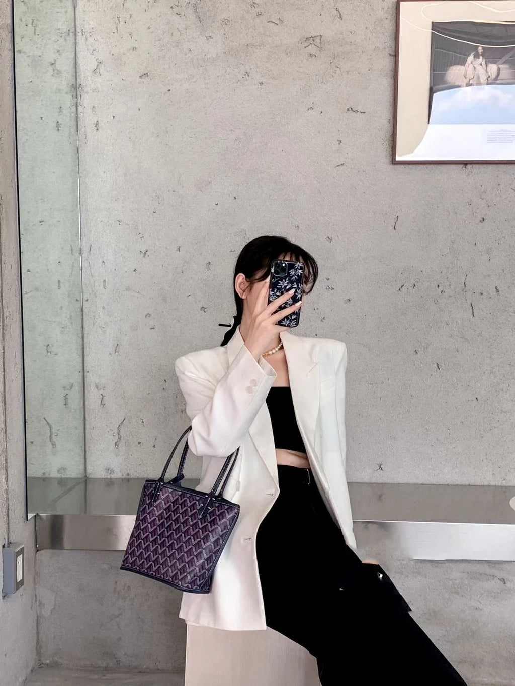 large capacity tote bag A+++++ little bag one shoulder handbag double sides leather mini Mummy shopping bag