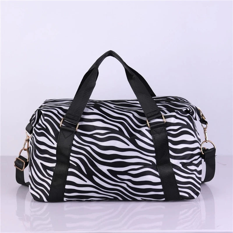 Large Capacity Women Travel Bag Duffle Shoulder Bag for Girls - Multi-functional Fitness Handbag