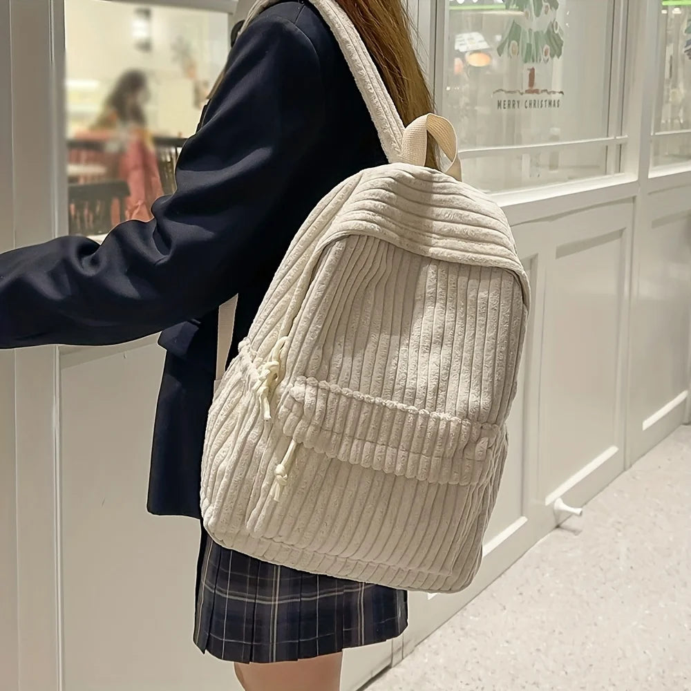 Backpack, Women's New Versatile Backpack, Student Travel Backpack, Commuting Large Capacity Backpack