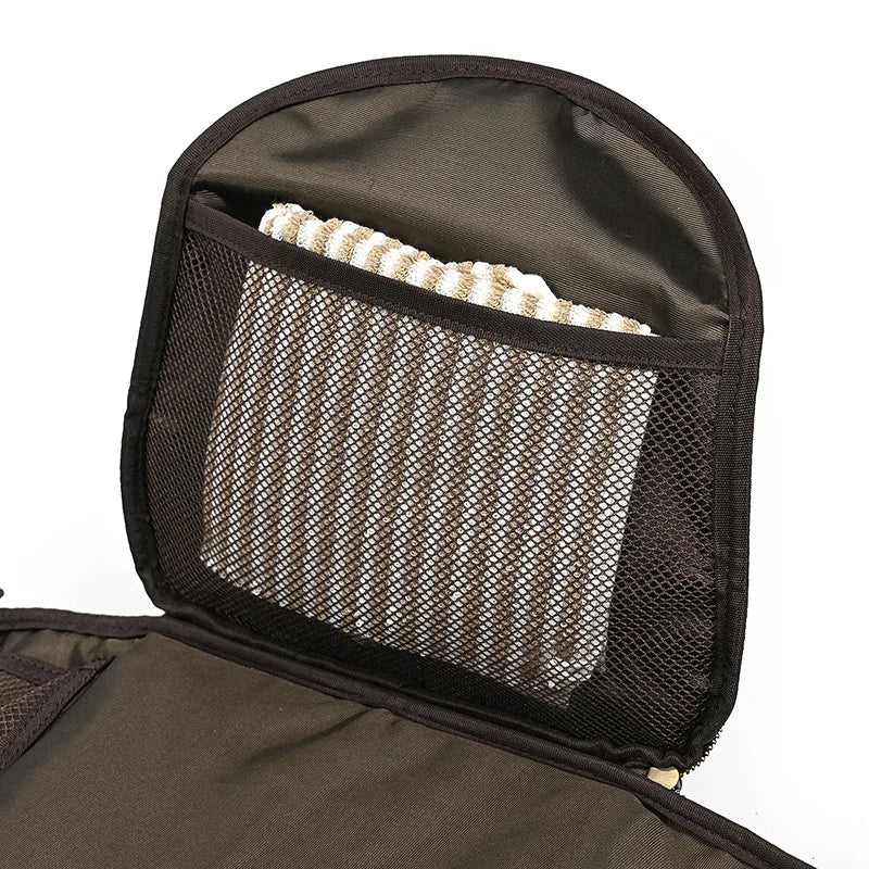 Luufan Crazy Horse Leather Trolley Bag With Wheels Man Business Travel Bag Shoe Pocket Clothes Cover Suits Luggage Duffel Bags