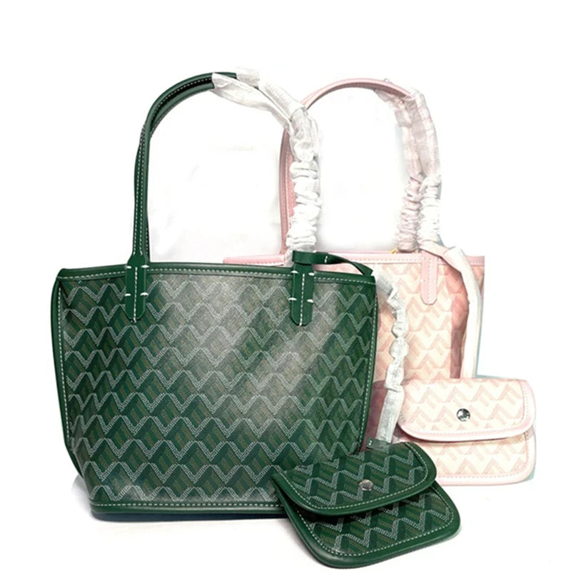 large capacity tote bag A+++++ little bag one shoulder handbag double sides leather mini Mummy shopping bag