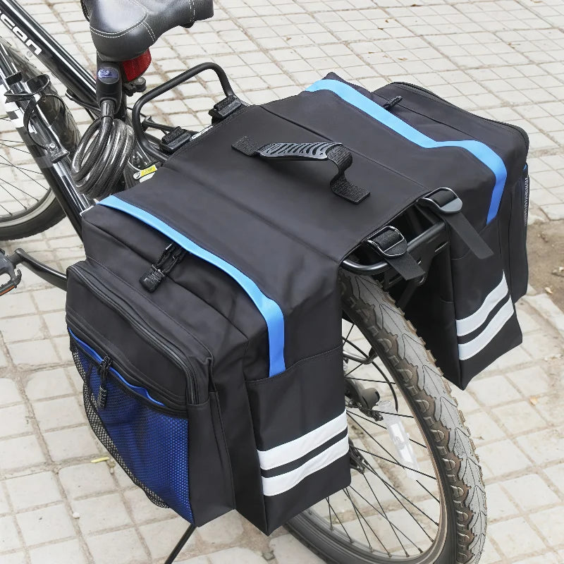 Camel Bag Bicycle Duffle Bag - Waterproof Large Capacity Multi-Pocket Design for Long Distance Cycling Travel