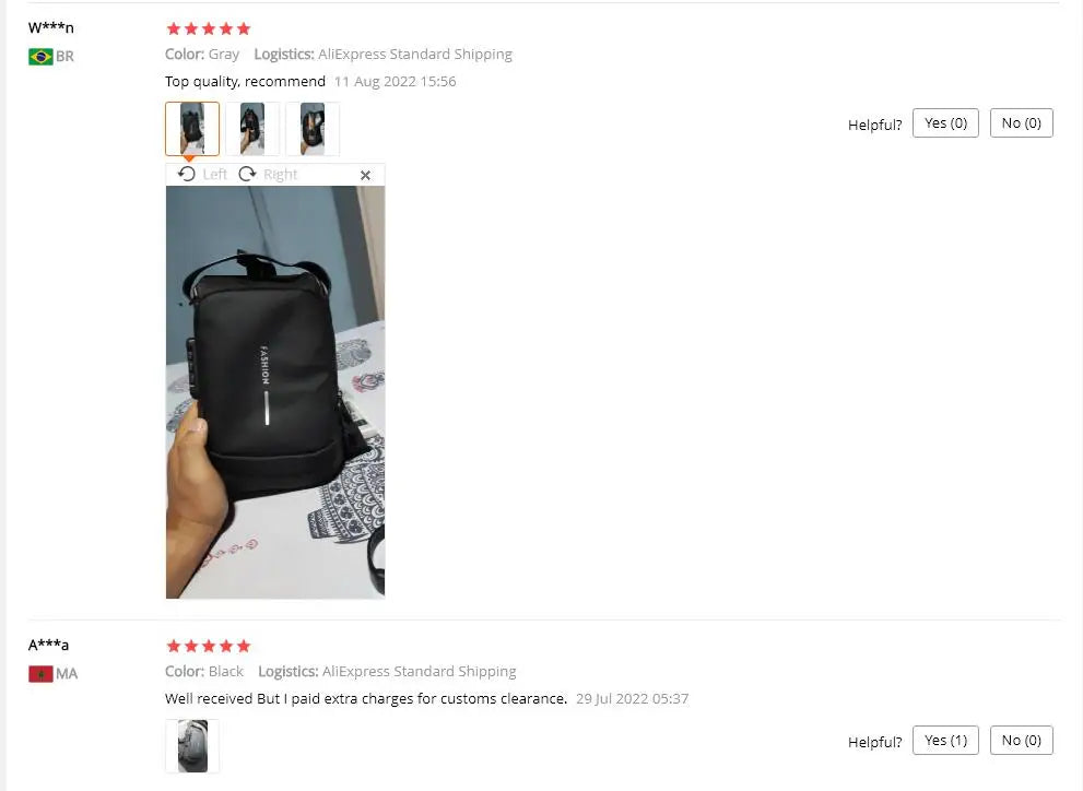 Men's Multifunction Crossbody Bag - Anti-theft USB Shoulder Sling Chest Pack for Travel