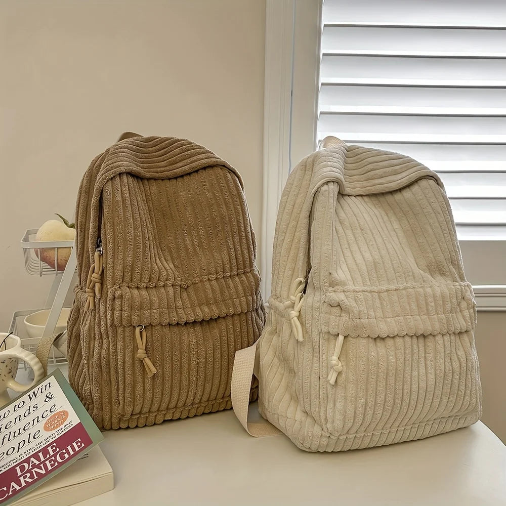 Backpack, Women's New Versatile Backpack, Student Travel Backpack, Commuting Large Capacity Backpack