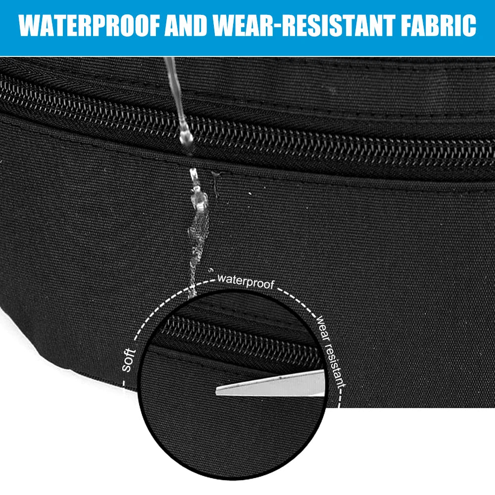 Men & Women Fanny Pack for Travel, Crossbody Waist Bag Pack, Belt Bag for Walking, Running, Hiking, Cycling, Easy Carry Any Phone, Wallet