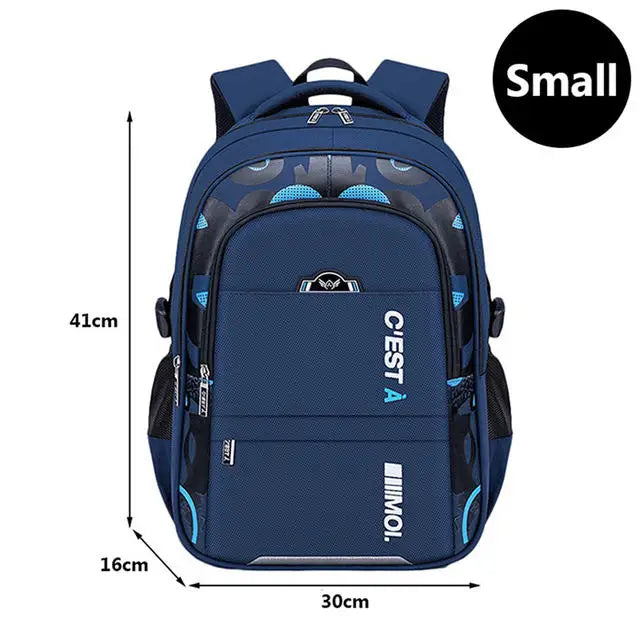 School Backpack for Boys - Kids Teenager Bookbag, Durable School Bag, Stylish Backpack for Primary School