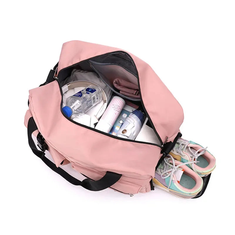 Large Crossbody Duffle Bag - Fashionable Women's Travel Bag & Casual Sport Shoulder Handbag for Quality Luggage