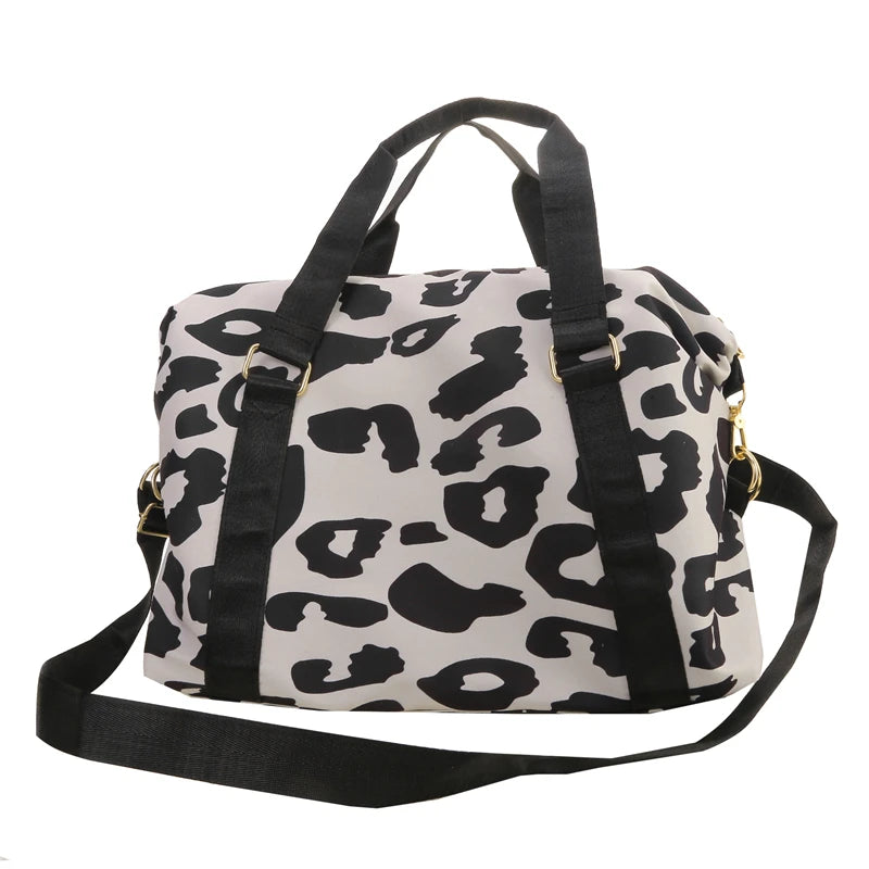 Large Capacity Women Travel Bag Duffle Shoulder Bag for Girls - Multi-functional Fitness Handbag