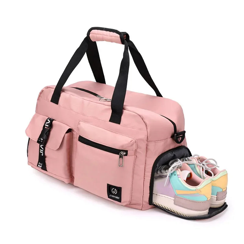 Large Crossbody Duffle Bag - Fashionable Women's Travel Bag & Casual Sport Shoulder Handbag for Quality Luggage