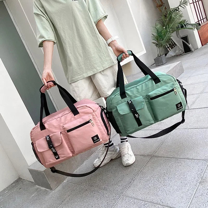 Large Crossbody Duffle Bag - Fashionable Women's Travel Bag & Casual Sport Shoulder Handbag for Quality Luggage