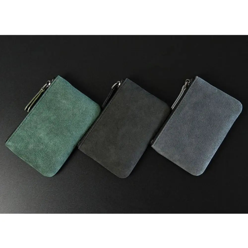 Fashion Mini Wallets - PU Zipper Coin Purses, Card Holders, and Money Bags for Women and Men