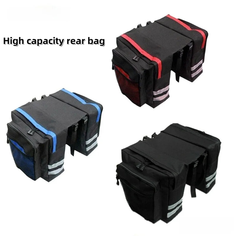 Camel Bag Bicycle Duffle Bag - Waterproof Large Capacity Multi-Pocket Design for Long Distance Cycling Travel