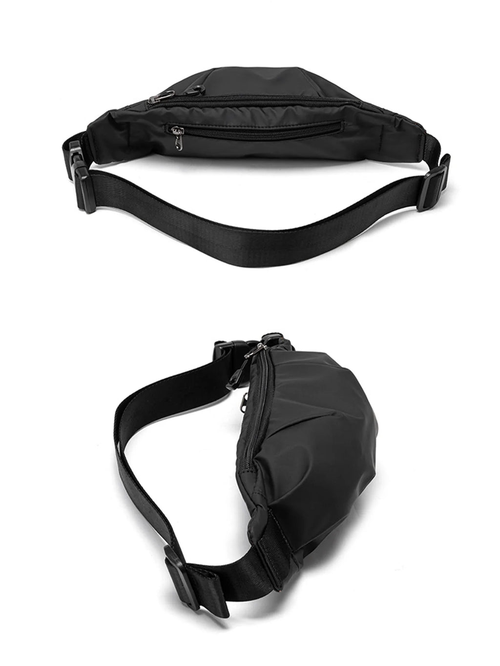 Men's Fanny Pack for Teenagers - Outdoor Sports Running Cycling Waist Bag Pack - Male Fashion Shoulder Belt Bag for Travel and Phone Pouch