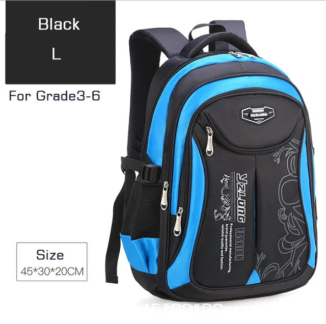 School Backpack for Boys - Kids Teenager Bookbag, Durable School Bag, Stylish Backpack for Primary School