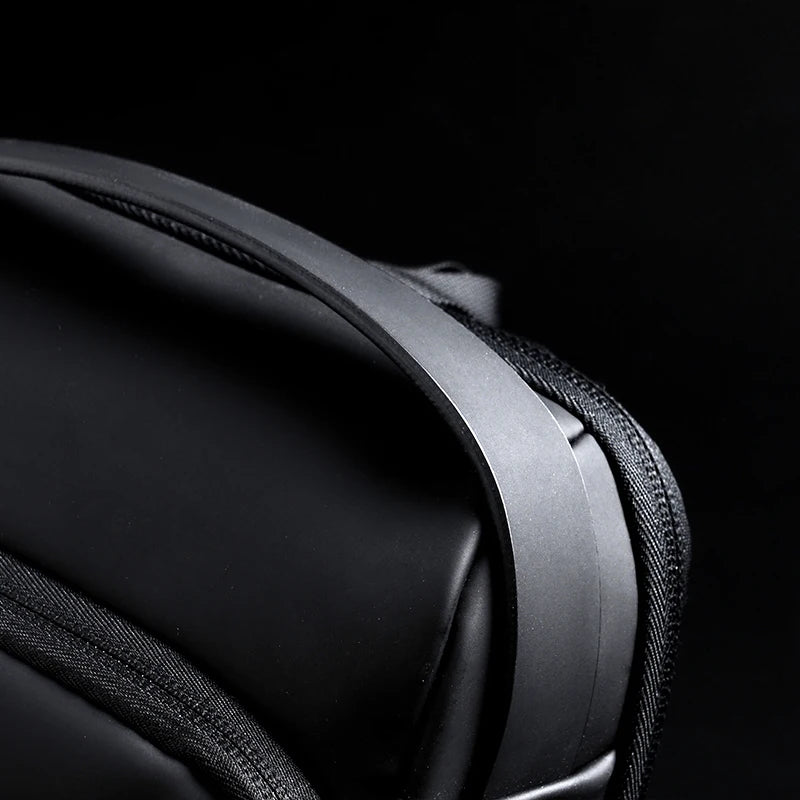 Men's Multifunction Crossbody Bag - Anti-theft USB Shoulder Sling Chest Pack for Travel