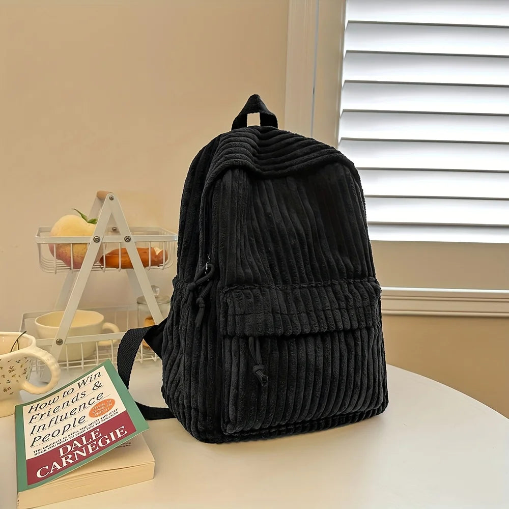 Backpack, Women's New Versatile Backpack, Student Travel Backpack, Commuting Large Capacity Backpack