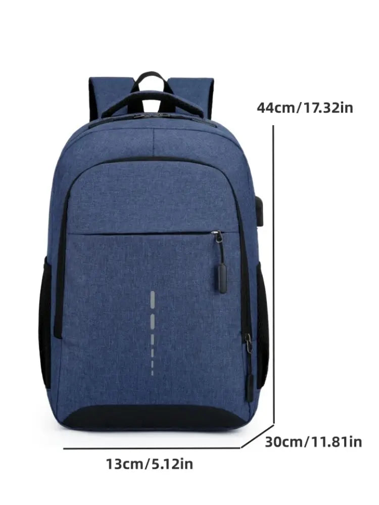 Men's Large Backpack - Simple Fashion Travel Bag for Students and Commuters