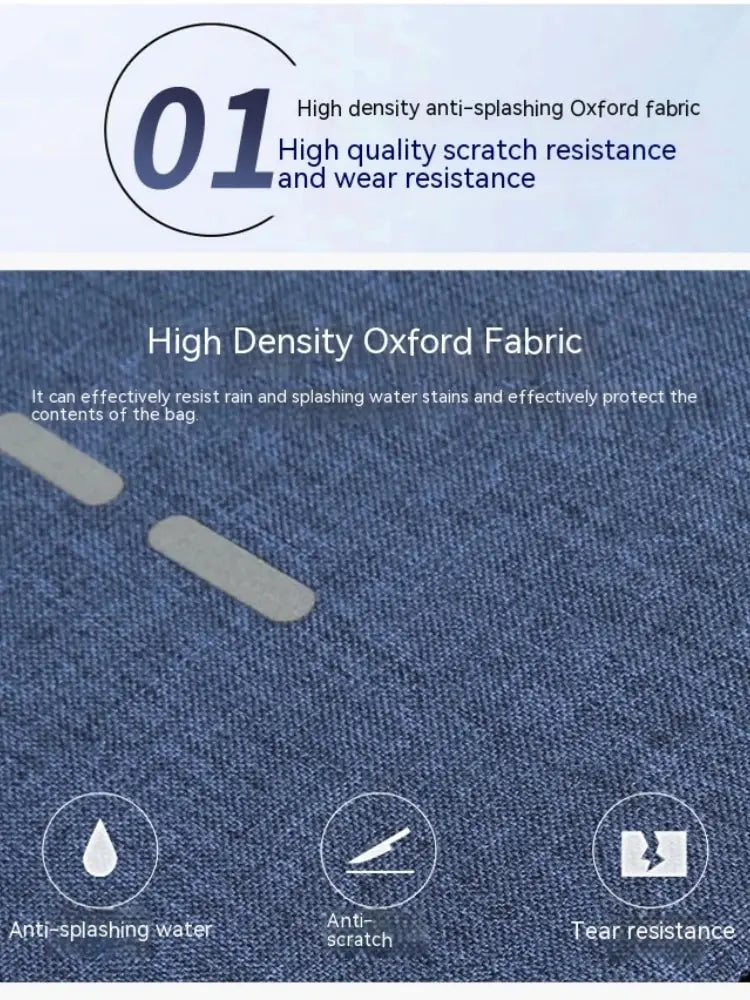 Men's Large Backpack - Simple Fashion Travel Bag for Students and Commuters