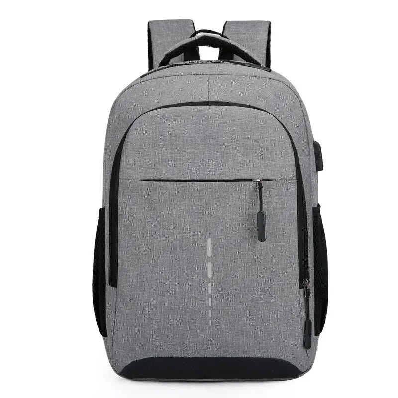 Men's Large Backpack - Simple Fashion Travel Bag for Students and Commuters