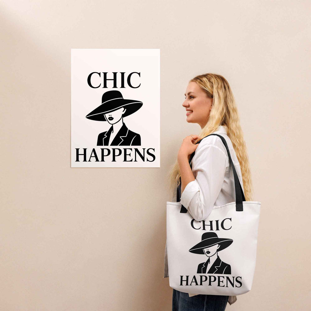 Chic Happens-Tote Bag