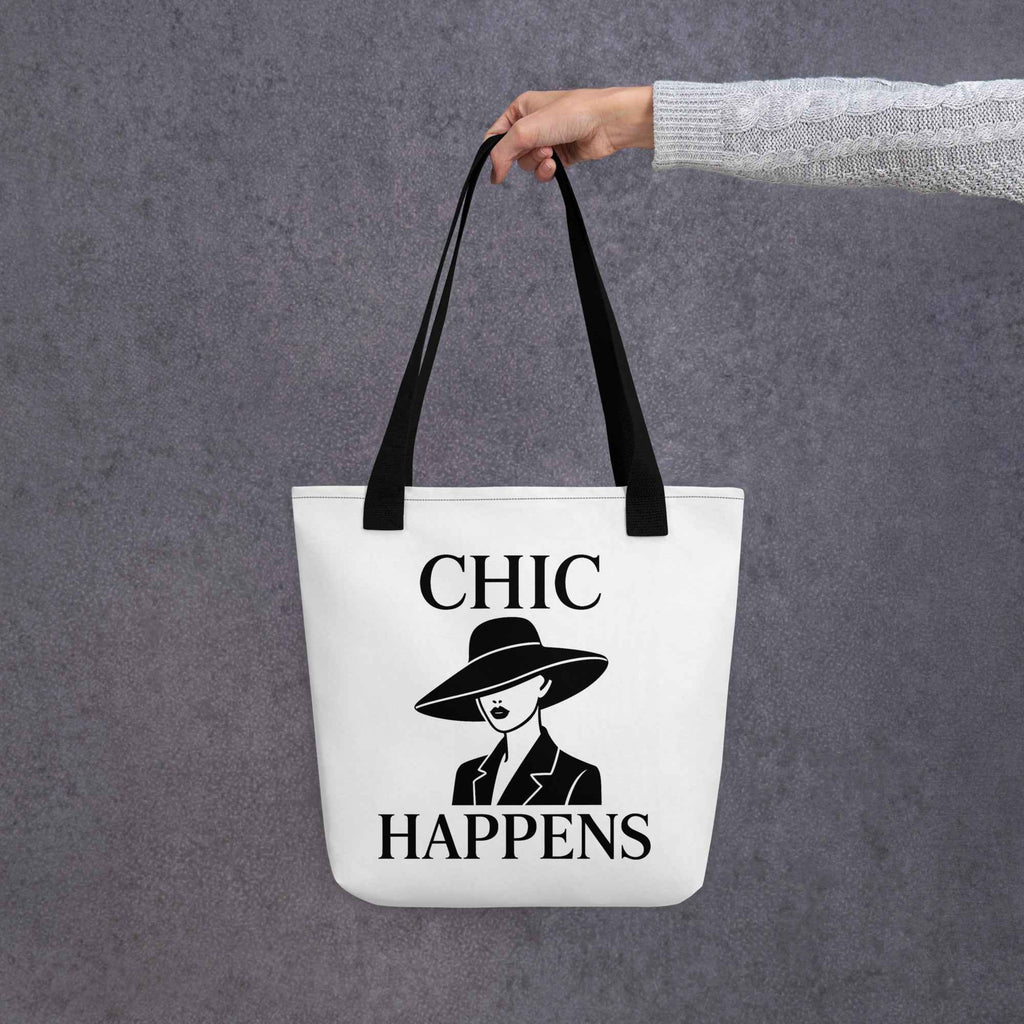 Chic Happens-Tote Bag